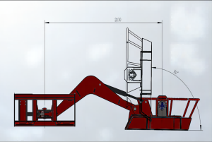 Skid Steer Front Mount Cutter-AdjustableAGT-BDRC48