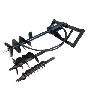 Skid Steer Hydraulic Auger with 3 bits-SSECAG-Y