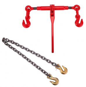 Chain rigging-10# chain 6m with double hook 3t