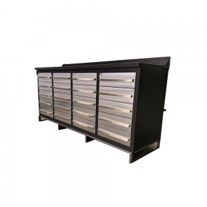 7FT-20D-01B  20 Drawer Work Bench, 20 drawer